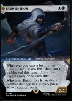 Basim Ibn Ishaq - 141 Showcase Foil MTG ACR - Image 1