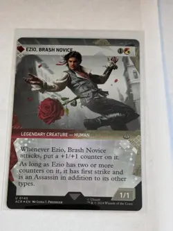 Ezio, Brash Novice Showcase Assassin's Creed Foil #145 - Image 1