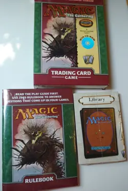 MTG 7th 2 player starter set - foil & starter decks factory sealed - no CD - Image 2