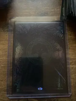 Forest (Phyrexian) - Full Art (Oil Slick Raised Foil) Phyrexia: All Will Be One - Image 1