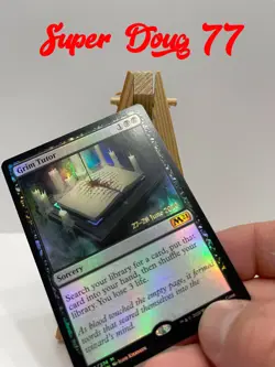 Grim Tutor Prerelease Foil - NEAR MINT - Foil - Core Set 2021 - MTG - Image 3