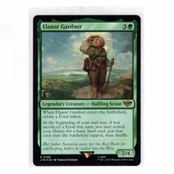 Elanor Gardner Magic The Gathering Lord Of The Rings Foil 0286 - Image 1