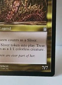 Mtg 🔥🔥 Sliver Queen 🔥🔥 Stronghold NM/LP 🌟RARE🌟 VINTAGE Magic The Gathering - Image 5