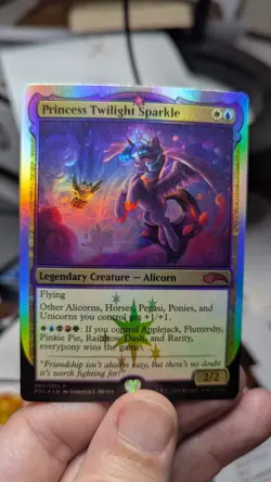 Princess Twilight Sparkle Foil NM - Ponies: The Gathering Magic MTG MLP - Image 1