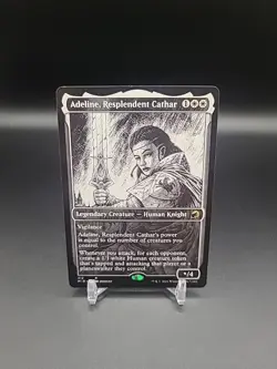 1x NM [Showcase] Adeline, Resplendent Cathar - Innistrad: Midnight Hunt MTG - Image 1