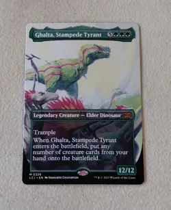 MTG Ghalta, Stampede Tyrant (Borderless) [The Lost Caverns of Ixalan] D42 - Image 1