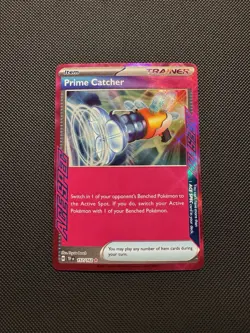 Pokemon TCG Prime Catcher 157/162 Sv05: Temporal Forces ACE Spec Rare Near Mint - Image 1