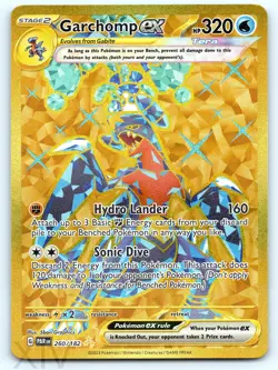 Garchomp ex 260/182 Pokemon Paradox Rift Hyper Rare - Image 1