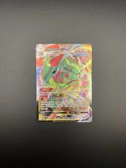 Pokemon TCG Rayquaza VMAX 111/203 SWSH07: Evolving Skies Holo - Image 1