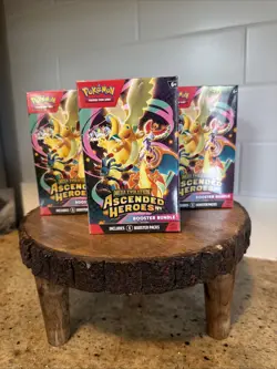 SET OF 3 Pokemon TCG Mega Evolution Ascended Heroes Booster Bundle - Image 1