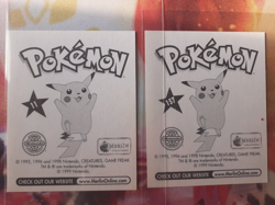 Metapod + Butterfree #11, 157 1999 Merlin Pokemon Set of 2 Stickers LP-NM - Image 2