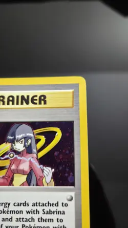 POKEMON TCG SABRINA 20/132 GYM CHALLENGE HOLO RARE TRAINER WIZARDS ENGLISH - Image 3