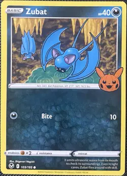 Zubat 103/195 Trick or Trade 2023 Regular - Pokemon Card - Image 1