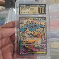 The Pokemon Company Mega Dragonite ex CGC Pristine 10 Mega Attack Rare Holo 232… - Image 1