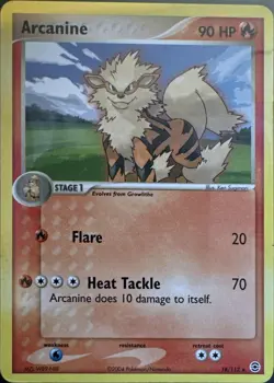 Arcanine 18/112 Rare FireRed & LeafGreen Lightly Played - Image 1
