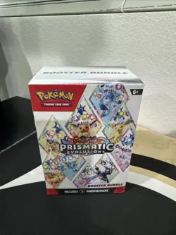 Pokemon TCG Prismatic Evolutions Sealed Booster Bundle Box - Image 1