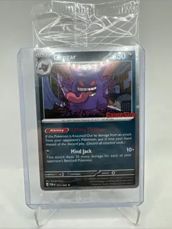 LICKING ORB🌀 Double Orb POKEMON Gengar Gamestop Exclusive Stamped Promo Sealed - Image 2