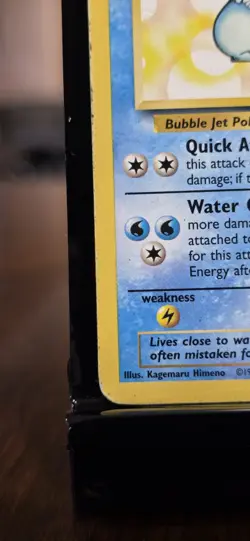 Pokemon TCG Vaporeon 28/64 Jungle Non Holo Rare PKMN - Image 5