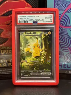 Pokemon PSA 10 Gem Mint Ascended Heroes Pikachu Ex SIR 276 217 - Image 1