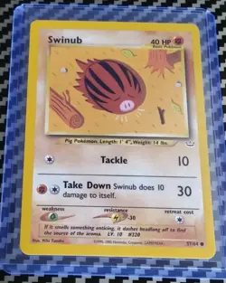 NM Swinub 57/64 Neo Revelation Base Original WotC Pokemon TCG - Image 1