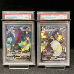 PSA10 Charizard VMAX SSR V SR set 307/190 & 308/190 Pokemon serial number - Image 1