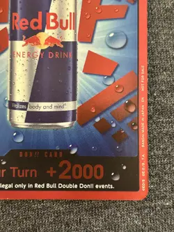 Red Bull Double DON!! Red Foil Exclusive Promo One Piece Near Mint NM - Image 4