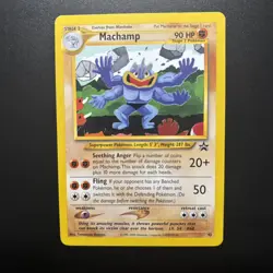 Pokemon Card - Machamp WoTC Black Star Promo 43 - Image 1