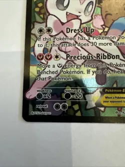 Pokemon Card TCG: 2016 XY Generations Radiant Collection Sylveon EX RC32/RC32 NM - Image 3