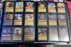 Disney Lorcana Chapter 4 Cards And Binder Lot - Image 2