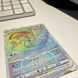 Mewtwo VSTAR 079/078 Pokemon GO Secret Rare Full Art Holo Pokemon Card - Image 3