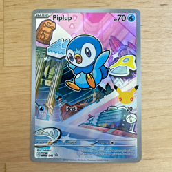 Piplup - 042 - ME: Mega Evolution Promo (MEP) Near Mint Card - Image 1