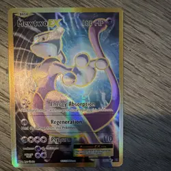 Pokemon Mewtwo-EX 103/108 Full Art Holo Ultra Rare 180 HP English Card - Image 1