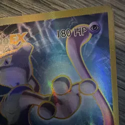 Pokemon Mewtwo-EX 103/108 Full Art Holo Ultra Rare 180 HP English Card - Image 3