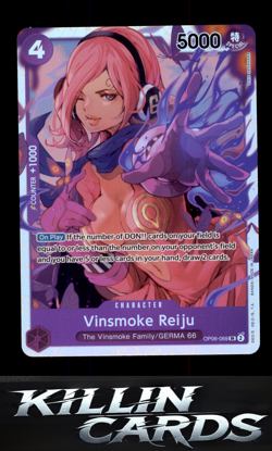 Vinsmoke Reiju (069) OP06-069 One Piece Card Game SR Wings of the Captain Card N - Image 1