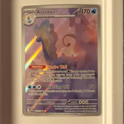 Nintendo Aurorus 092/088 Evolutions Rare Holo Pokemon TCG Card English 2016 - Image 1