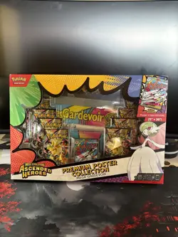 Pokemon Card Premium Poster Collection Mega Gardevoir Ex Ascended Heroes new - Image 1