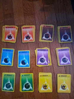 Pokemon Tcg Energy Cards Bulk - 120 PC Basic Energy 1995-2000 WoTC - Image 4