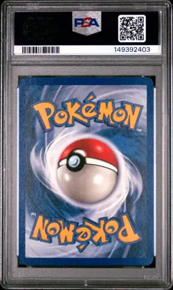 1999 POKEMON BASE SET UNLIMITED YELLOW CHEEKS #58 PIKACHU PSA 8 - Image 2