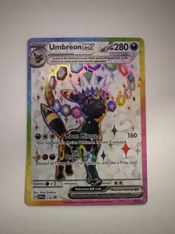 Umbreon EX Prismatic Evolutions #176 - Black Star Promo MINT Pokemon TCG - Image 1