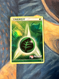 Pokemon TCG - Grass Energy Crosshatch Call of Legends Celebi NM 2 - Image 1