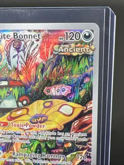 Pokemon Brute Bonnet 207/182 Illustration Rare IR Full Art Paradox Rift NM - Image 3