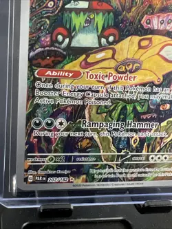 Pokemon Brute Bonnet 207/182 Illustration Rare IR Full Art Paradox Rift NM - Image 5