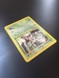 Giovanni’s Pinsir 24/132 Gym Challenge Unlimited 2000 Pokemon Card Rare NM - Image 4