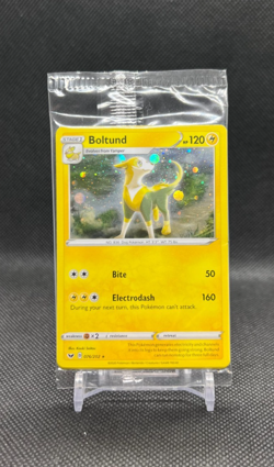 Pokemon TCG Boltund 076/202 Promo Cosmos Holo Rare SEALED - Image 1