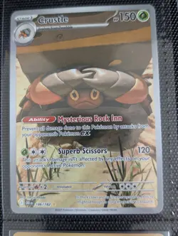 Crustle – 186/182 – Illustration Rare – Destined Rivals – Pokemon TCG – NM - Image 1