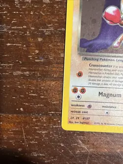 2000 Pokemon Gym Heroes Rocket’s Hitmonchan Holo 11/132 Free Shipping - Image 3