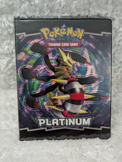 Pokemon TCG Platinum 9-Pocket Portfolio Large Binder Giratina Shaymin 2009 RARE! - Image 1
