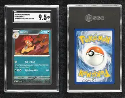 Scrafty Pokemon Scarlet & Violet Black Star Promo SGC 9.5 Mint+ - Image 3