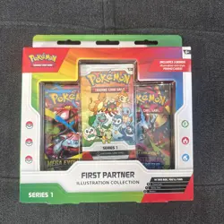 Pokemon TCG First Partner Illustration Collection Series 1 Factory Sealed - Image 1