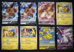 30 English Pokemon Card Lot (V, AR, Promos, ex, Holo, Regular) - Image 2